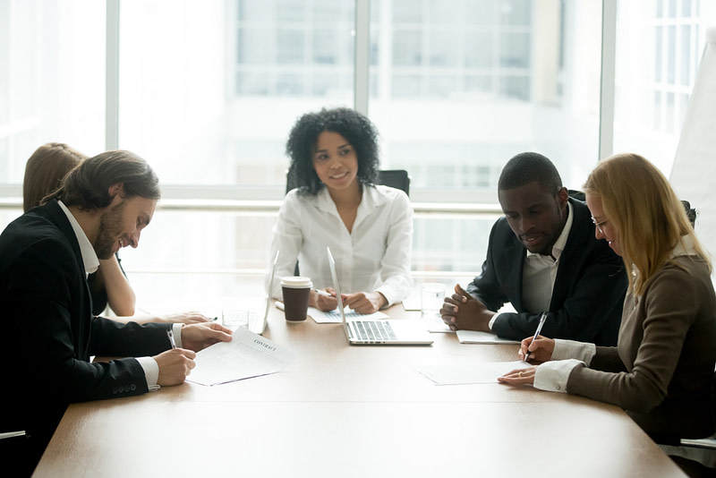 legal team for investment firm